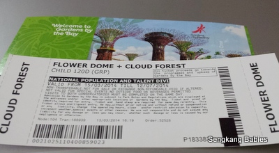 Ticket promotions Gardens by the bay