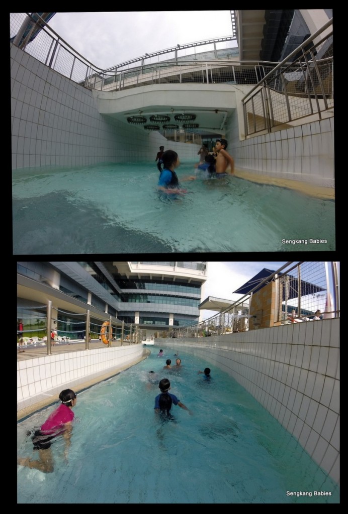 Jurong West Swimming pool slide and lazy river Sengkang Babies