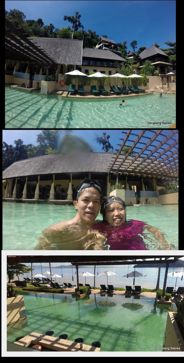 Gaya Island Resort swimming