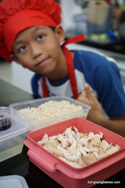Cook your own chicken rice at Creative Culinaire