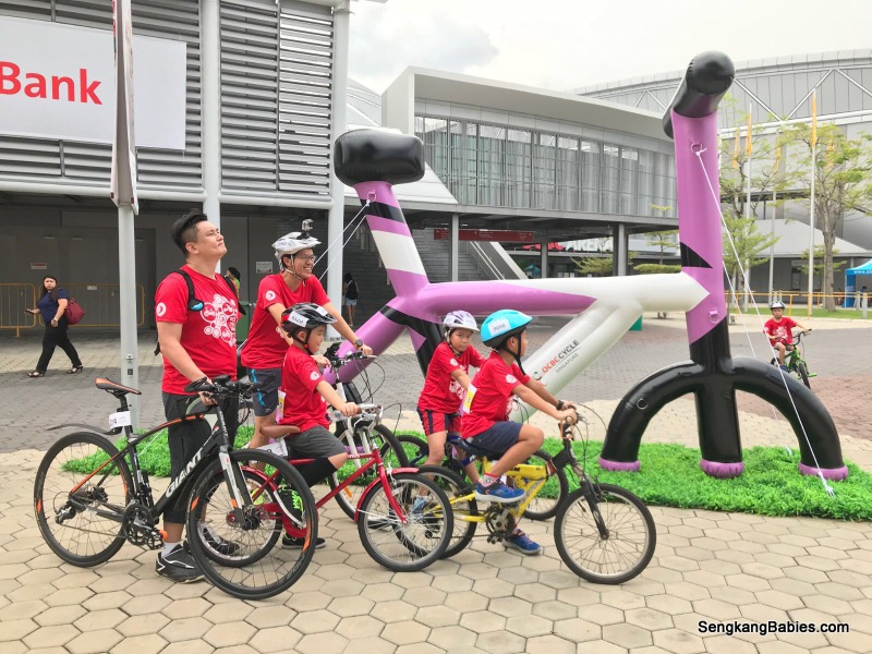 Ocbc Cycle with Family