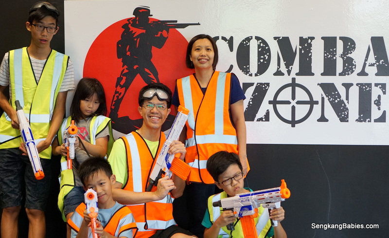 Nerf Gun Fun at Combat Zone